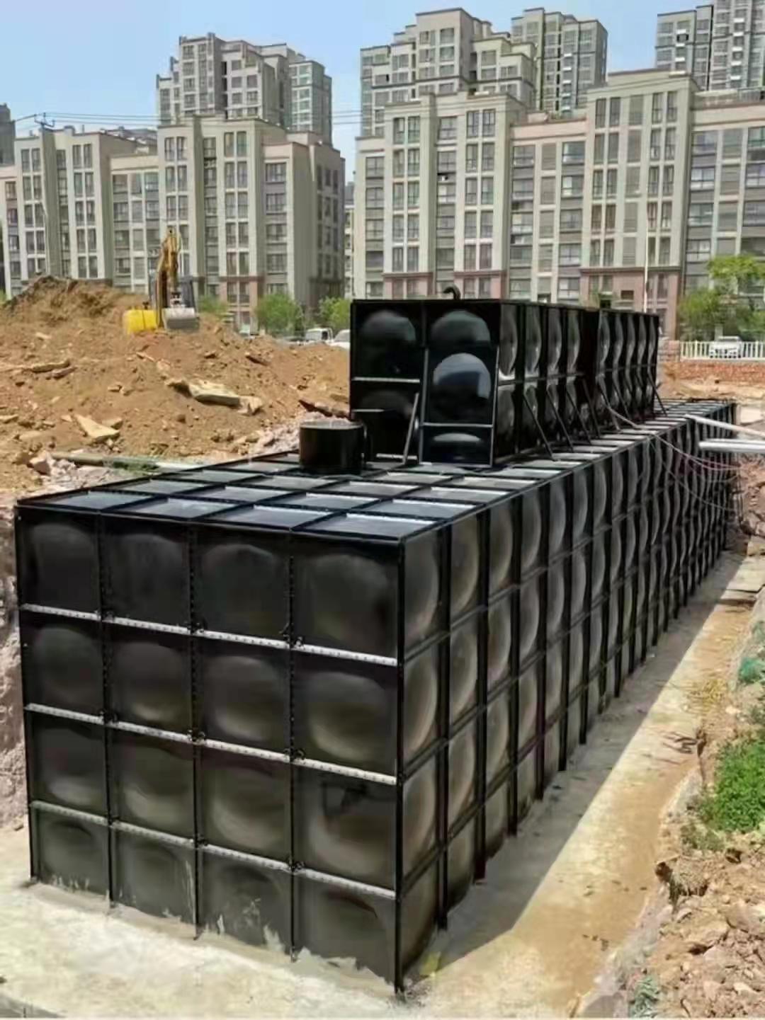不锈钢地埋式水箱若何装置_吕梁地埋式水箱厂家